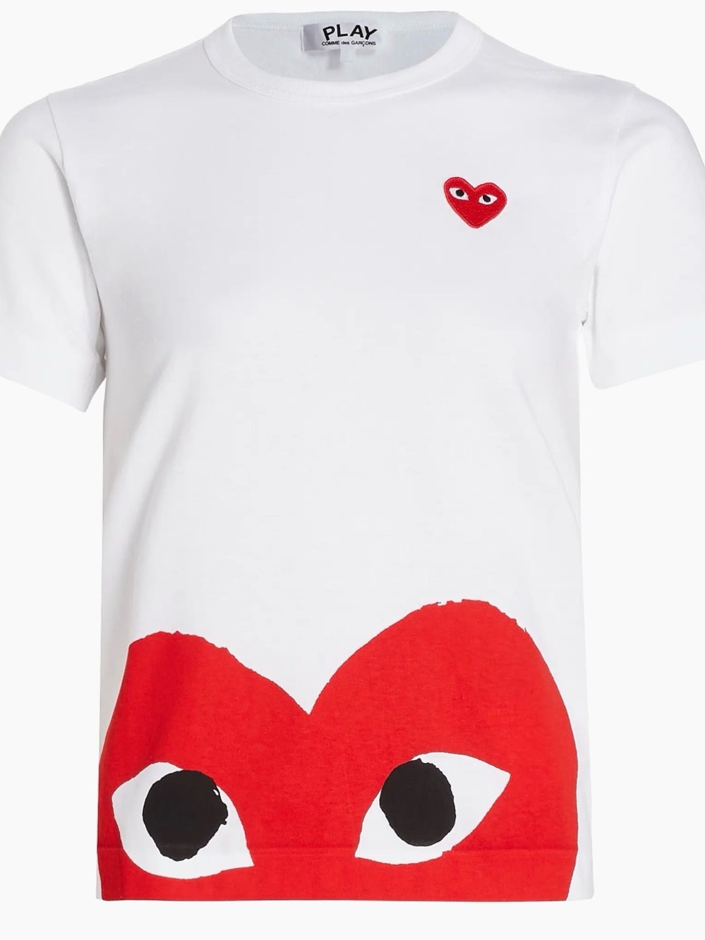 Comme Des Garcons PLAY's short-sleeve T-shirt XXL